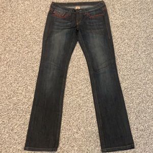 BRAND NEW TRUE RELIGION navy dark wash jeans 29 in